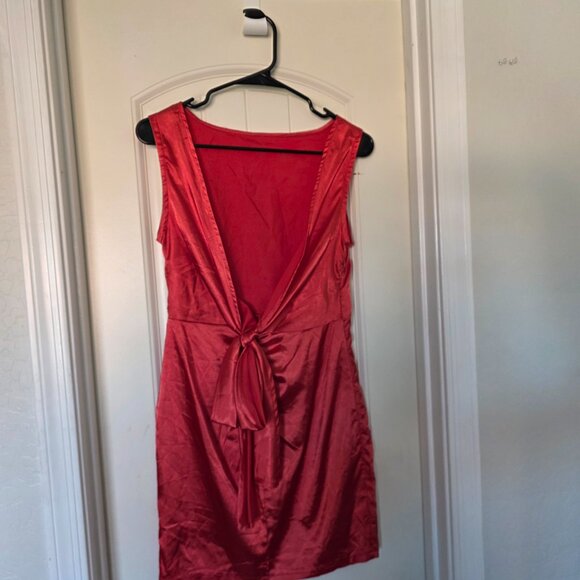 Nasty Gal Red Dress - Picture 3 of 4